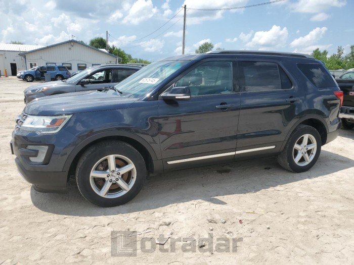 FORD EXPLORER 2017 VIN 1FM5K8DH5HGC03723
