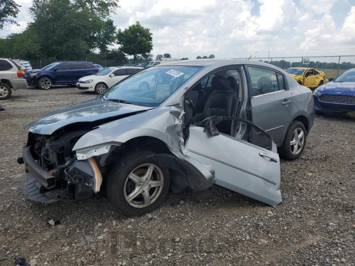 NISSAN SENTRA 2008 VIN 3N2AB61E88L647856