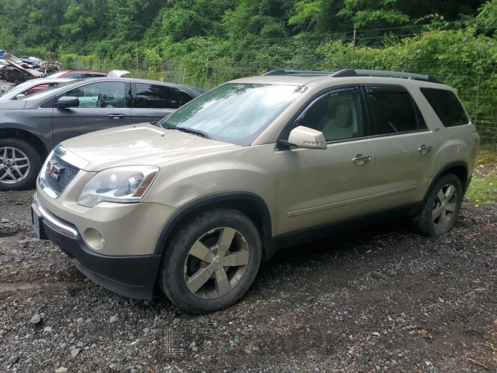 GMC ACADIA 2010 VIN 1GKLVMED1AJ168764