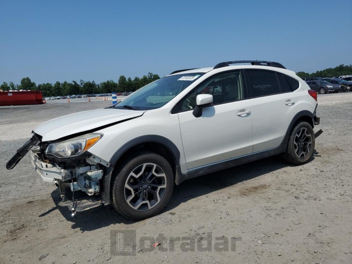 SUBARU CROSSTREK 2016 VIN JF2GPABC5G8337980
