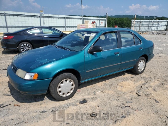 NISSAN SENTRA 1997 VIN 1N4AB41D1VC743723