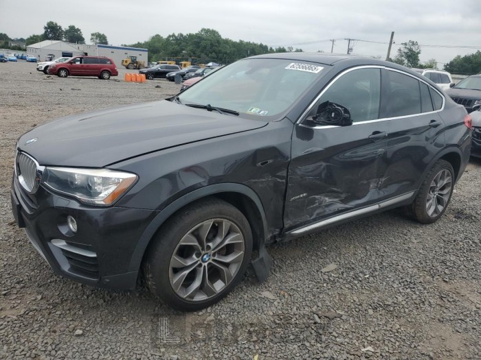 BMW X4 2015 VIN 5UXXW3C58F0M86859