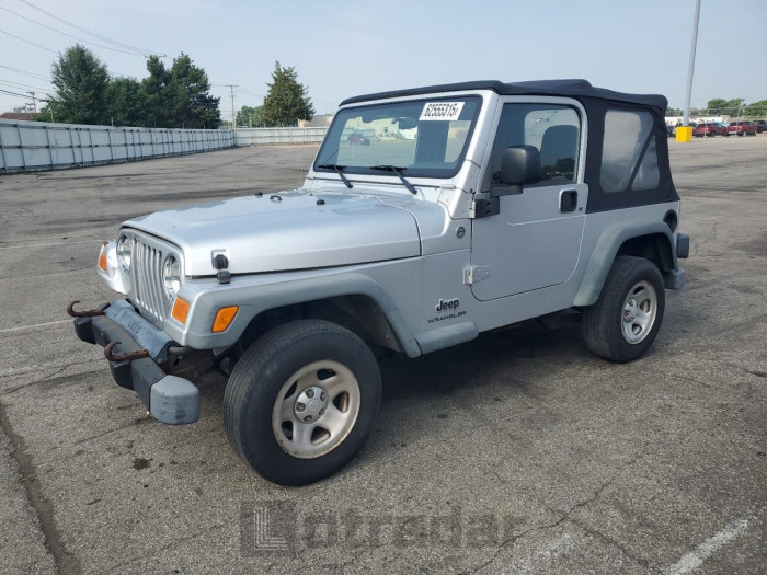 JEEP WRANGLER 2005 VIN 1J4FA29S55P355214
