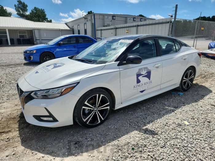 NISSAN SENTRA 2022 VIN 3N1AB8DV7NY212767