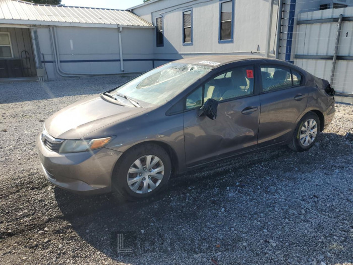HONDA CIVIC 2012 VIN 2HGFB2F50CH548004