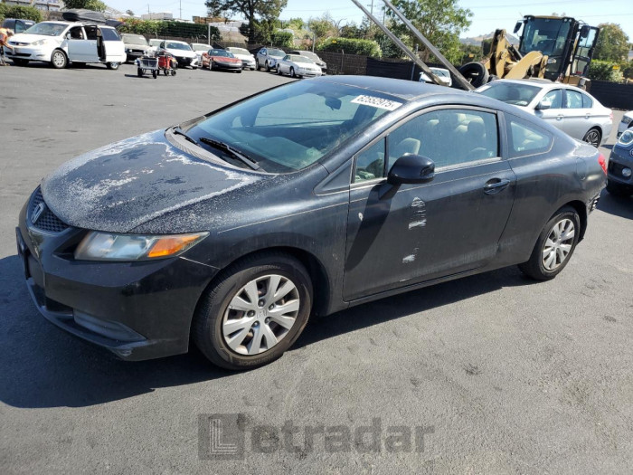 HONDA CIVIC 2012 VIN 2HGFG3B51CH521083