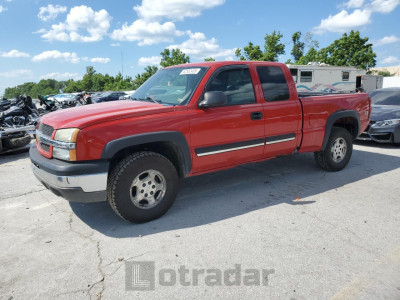 CHEVROLET ALL Models 2004 VIN 2GCEK19T041114724
