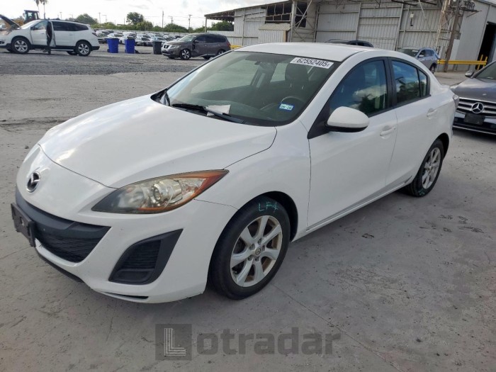 MAZDA 3 2010 VIN JM1BL1SF5A1277732