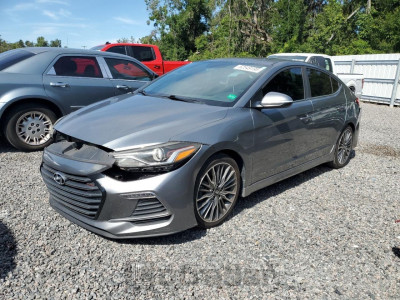 HYUNDAI ELANTRA 2018 KMHD04LB1JU498799