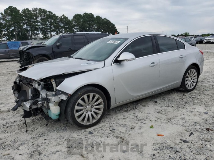 BUICK REGAL 2012 VIN 2G4GR5EK9C9129212