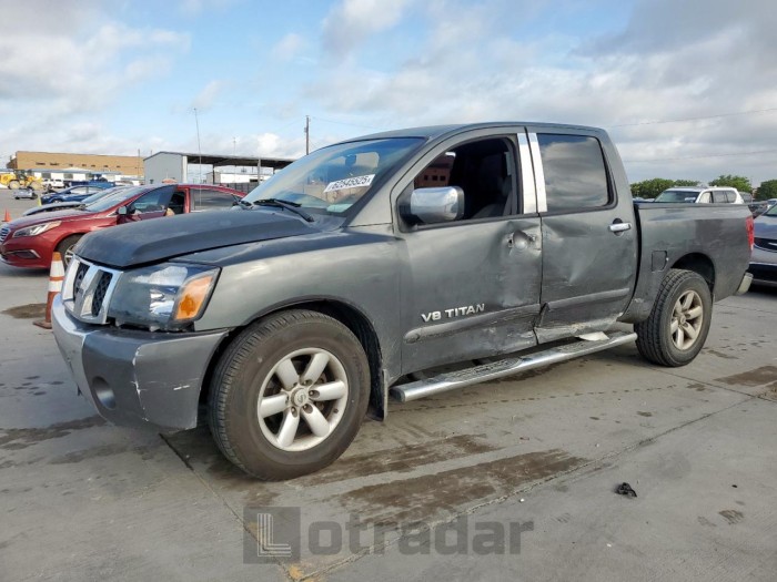 NISSAN TITAN 2007 VIN 1N6BA07A57N226274