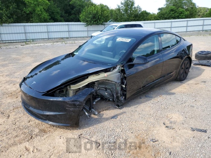 TESLA MODEL 3 2024 VIN 5YJ3E1EA3RF855991
