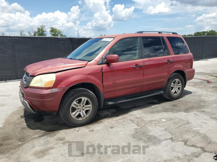 HONDA PILOT 2004 VIN 2HKYF18584H558954