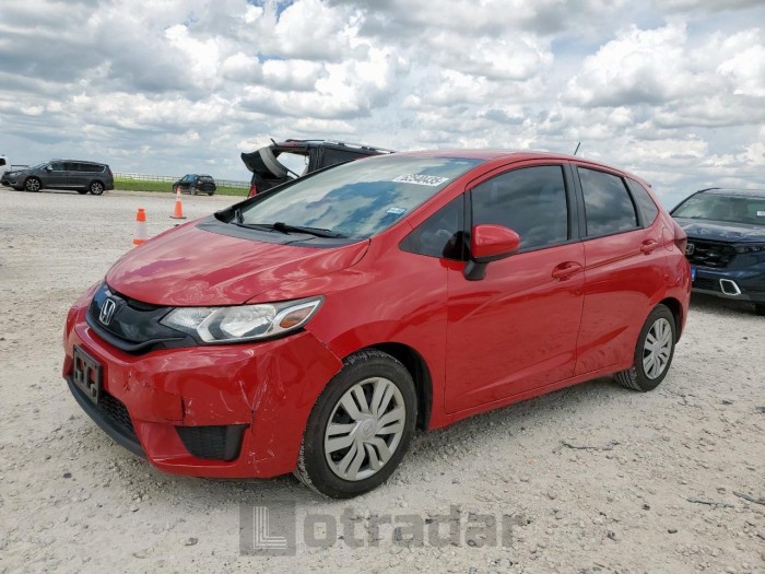 HONDA FIT 2016 VIN JHMGK5H57GX029405