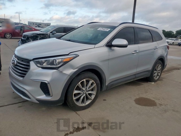 HYUNDAI SANTA FE 2017 VIN KM8SM4HF3HU215580