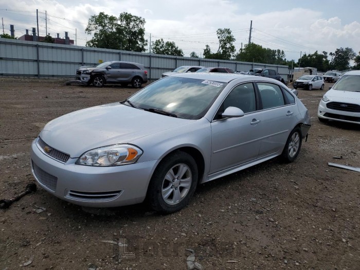 CHEVROLET IMPALA 2015 VIN 2G1WA5E30F1165978