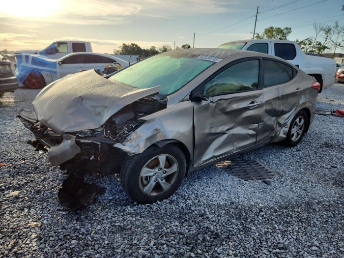 HYUNDAI ELANTRA 2014 VIN 5NPDH4AEXEH536685