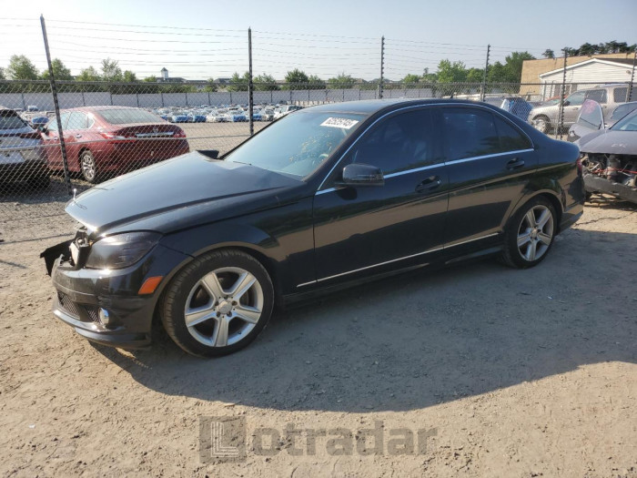 MERCEDES-BENZ C-CLASS 2010 VIN WDDGF8BB6AF488594