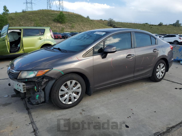 HONDA CIVIC 2012 VIN 2HGFB2F52CH572806