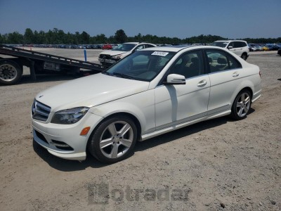 MERCEDES-BENZ C-CLASS 2011 VIN WDDGF5EB8BR185097