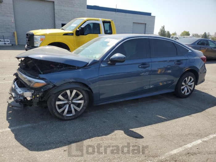 HONDA CIVIC 2025 VIN 2HGFE2F22SH569223