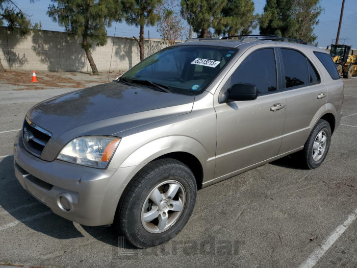 KIA SORENTO 2006 VIN KNDJD733865521339