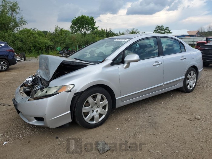 HONDA CIVIC 2010 VIN 2HGFA1F53AH321318
