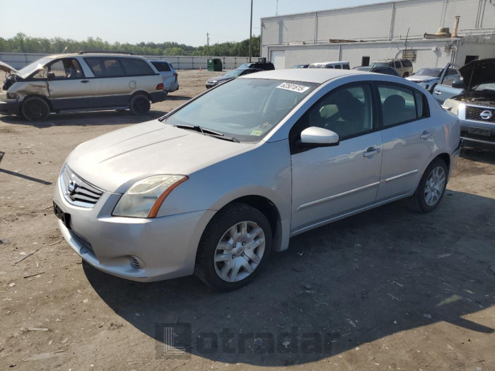 NISSAN SENTRA 2012 VIN 3N1AB6AP7CL622103