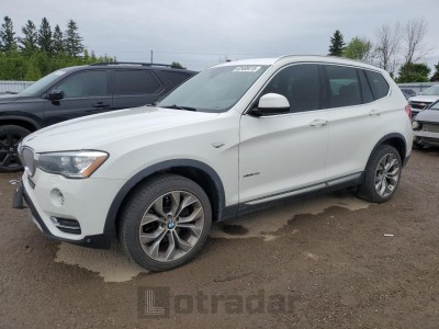 BMW X3 2016 5UXWX9C56G0D89899