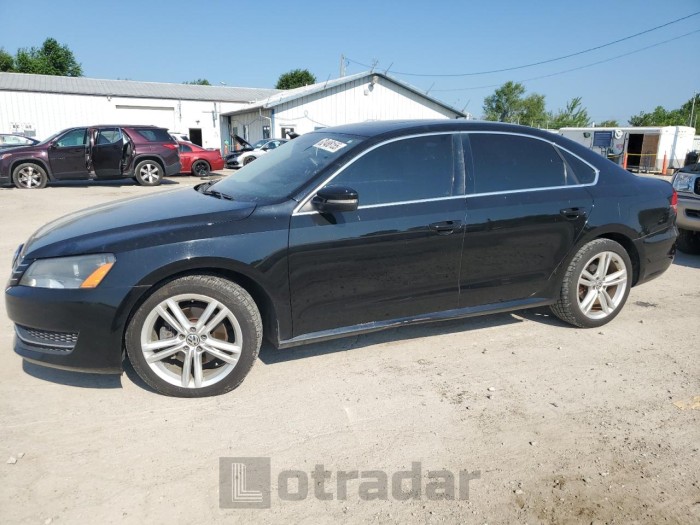 VOLKSWAGEN PASSAT 2014 VIN 1VWBT7A36EC033718