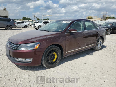 VOLKSWAGEN PASSAT 2013 1VWCN7A38DC110716