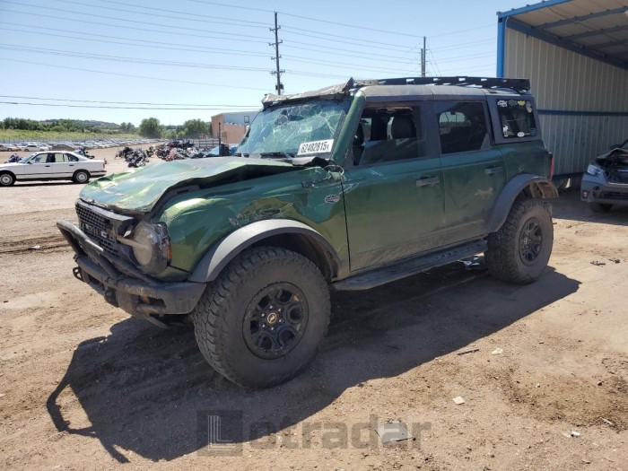 FORD BRONCO 2022 VIN 1FMEE5DP0NLA72491