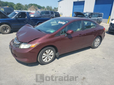 HONDA CIVIC 2012 19XFB2F52CE377332