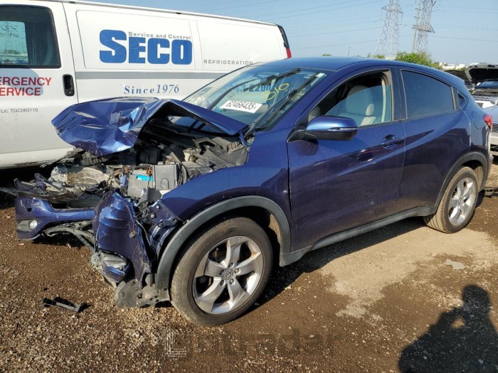 HONDA HR-V 2016 VIN 3CZRU6H57GM710481