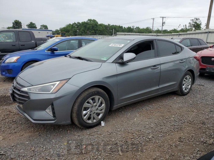 HYUNDAI ELANTRA 2019 VIN KMHD74LF3KU791670