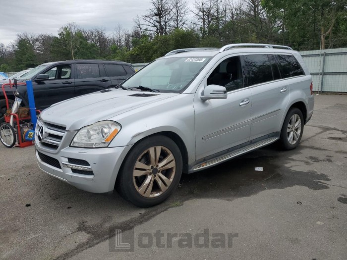 MERCEDES-BENZ GL-CLASS 2012 VIN 4JGBF7BE7CA767010