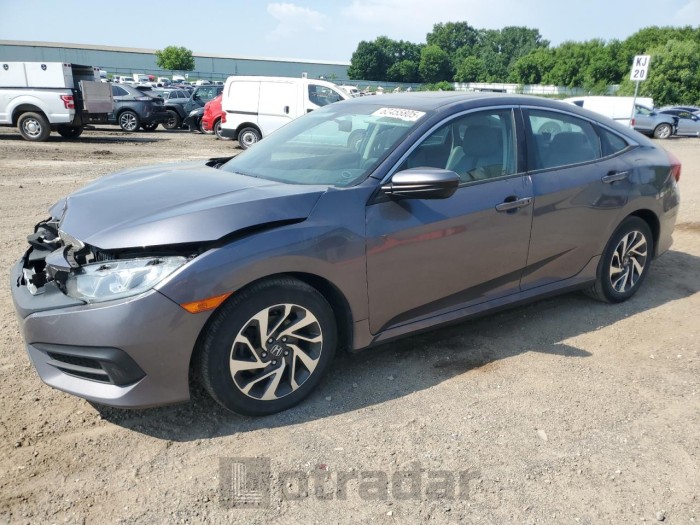 HONDA CIVIC 2016 VIN 19XFC2F72GE062471
