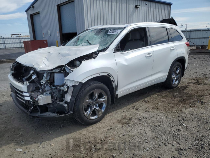 TOYOTA HIGHLANDER 2019 VIN 5TDDZRFHXKS933090