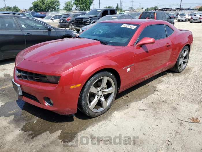 CHEVROLET CAMARO 2012 VIN 2G1FC1E38C9183242