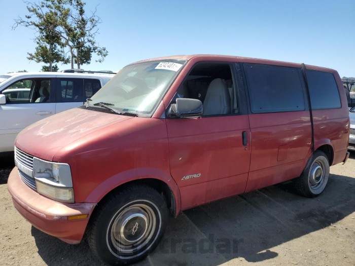 CHEVROLET All Models 1999 VIN 1GNDM19W7XB195832