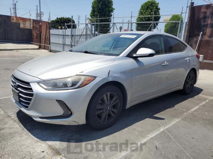HYUNDAI ELANTRA 2018 VIN 5NPD84LF5JH276387