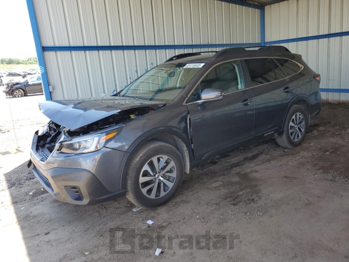 SUBARU OUTBACK 2021 VIN 4S4BTACC7M3204886