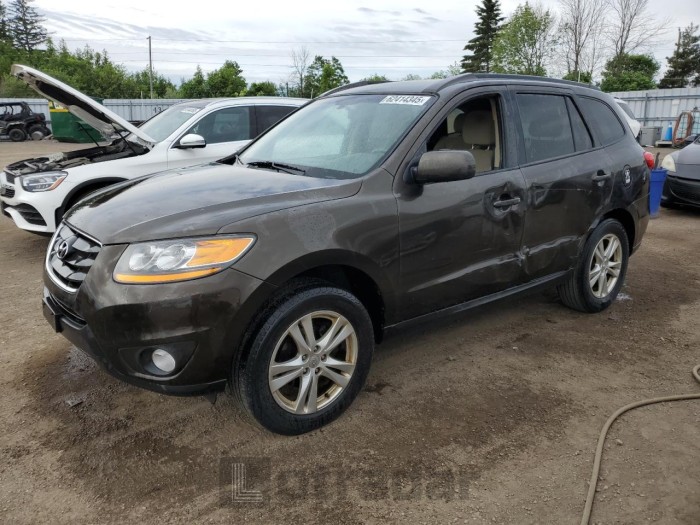 HYUNDAI SANTA FE 2011 VIN 5XYZG3AB5BG080140