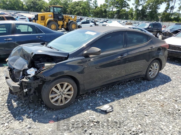 HYUNDAI ELANTRA 2016 VIN 5NPDH4AE6GH763830