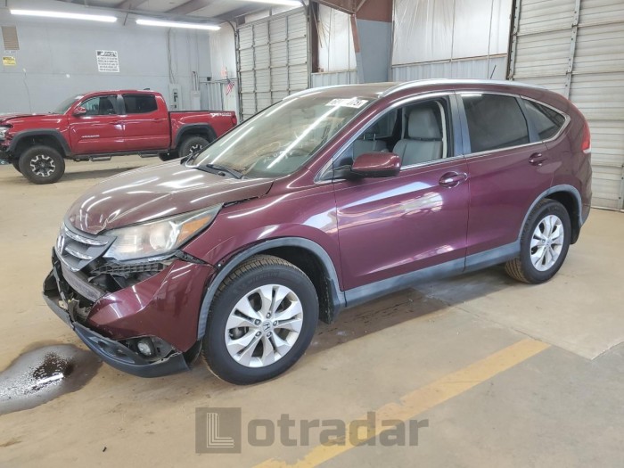 HONDA CRV 2012 VIN 5J6RM3H7XCL042123