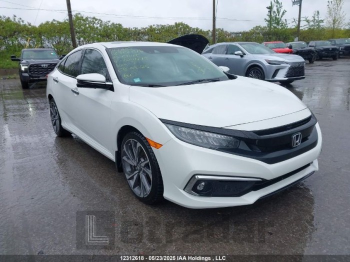 HONDA CIVIC 2019 VIN 2HGFC1F9XKH104475