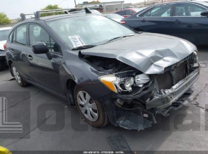SUBARU IMPREZA 2012 VIN JF1GPAA66CH214876