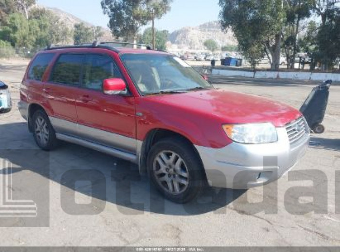 SUBARU FORESTER 2008 VIN JF1SG67678H726779