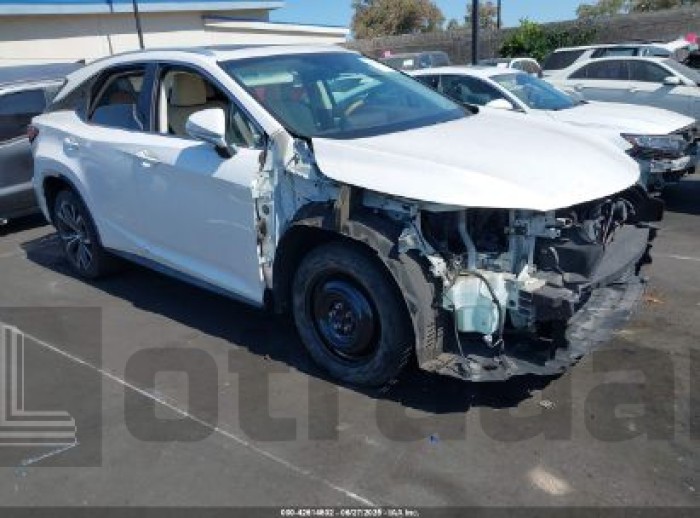 LEXUS RX 2017 VIN 2T2ZZMCA0HC074492