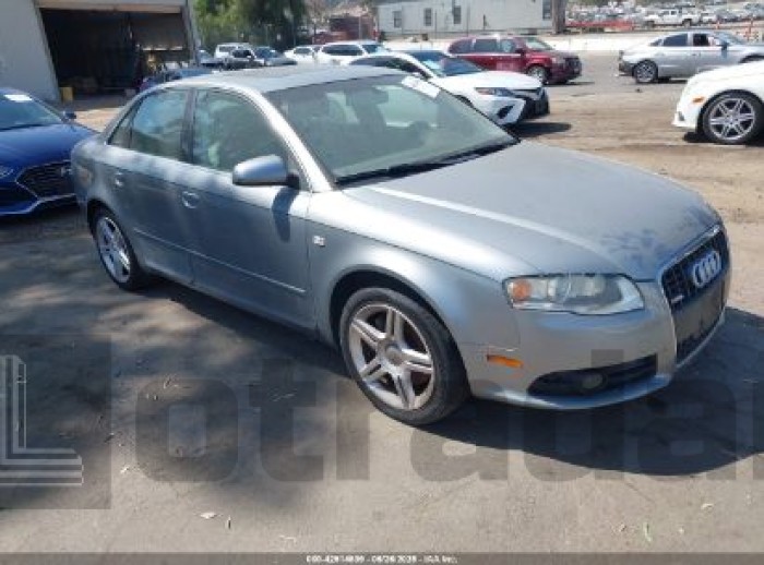 AUDI A4 2008 VIN WAUAF78E28A041678